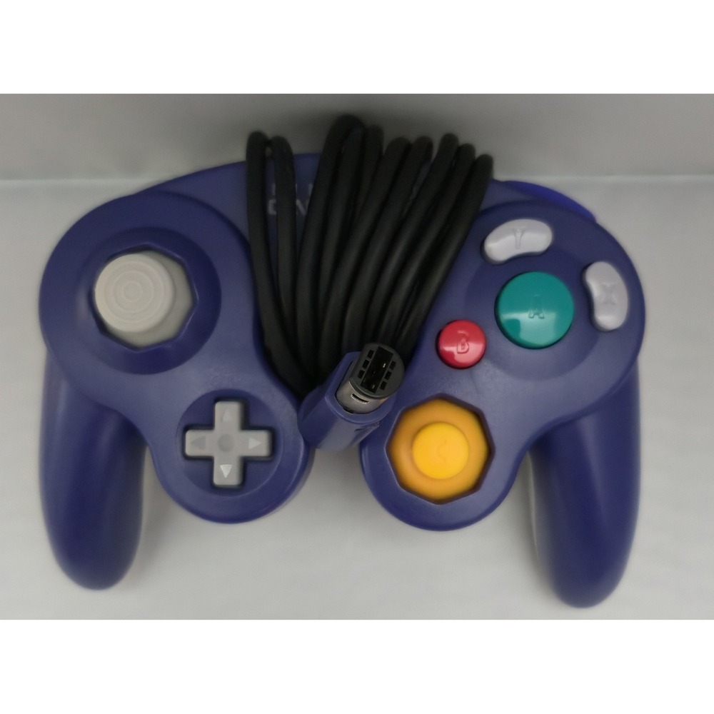 GameCube Controller - Clear & Indigo - Japan Import - Cleaned/Tested- NEW Sticks - Picture 3 of 7